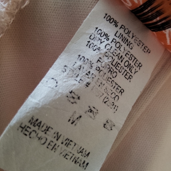 CINDY USA Peach Blush Pink Strapless Gown Dress Sz M Fairycore TweeCore Glamcore - Picture 7 of 10